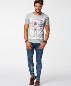 تی شرت مردانه Wicked SS O-Neck Selected Homme - تصویر 4